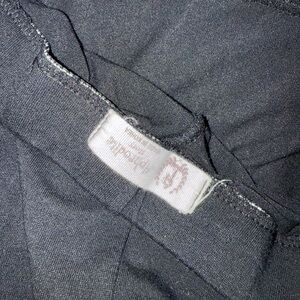 Charcoal black long skirt